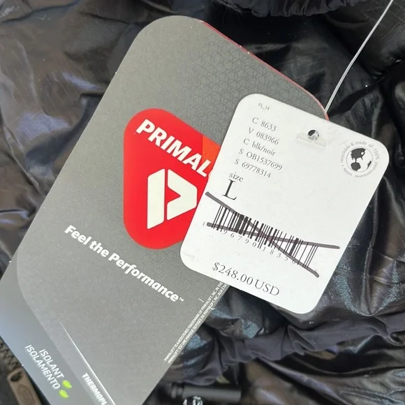 Free People Right Trek Backpack Puffer Size Large Full Zipper Hooded Size L NWT